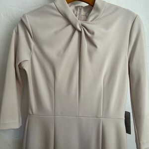 Donna Morgan Cream Pencil Dress